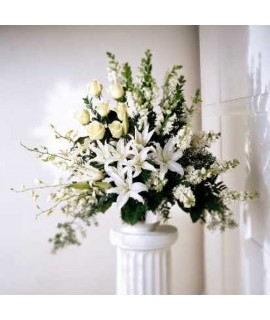 Light In Your Honor Funeral Basket Light In Your Honor Funeral Basket